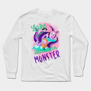 Lake Michigan Monster Long Sleeve T-Shirt